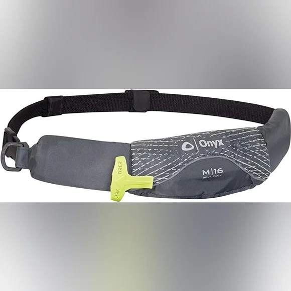 Pfd Compact Fishing Vest Onyx Manual Inflatable Life Jacket Belt Pack - Compact PFD ...